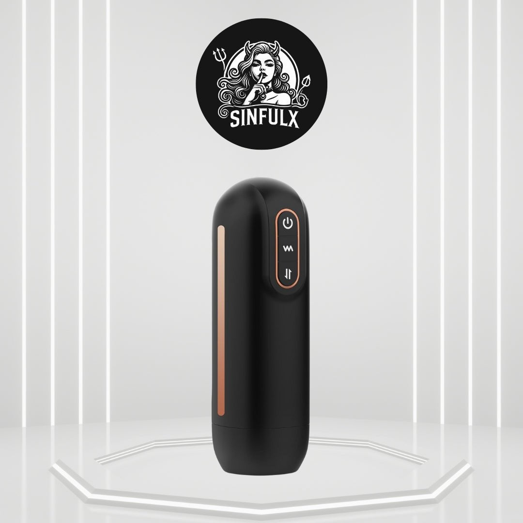 ErosEclipse Masturbador Masculino Automático con Empuje y Rotación