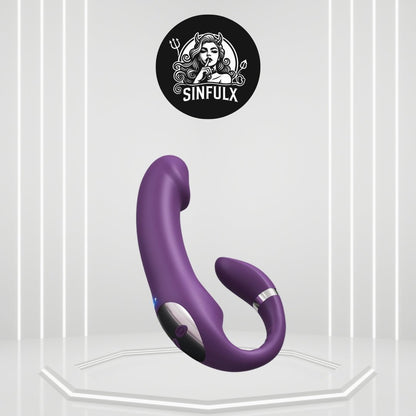 LoomDesire Vibrador Dildo de Estimulación de Punto G y Clítoris
