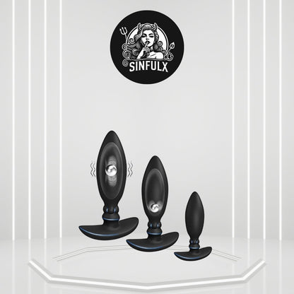 Juego de entrenamiento de plug anal con peso RadiantMuse
