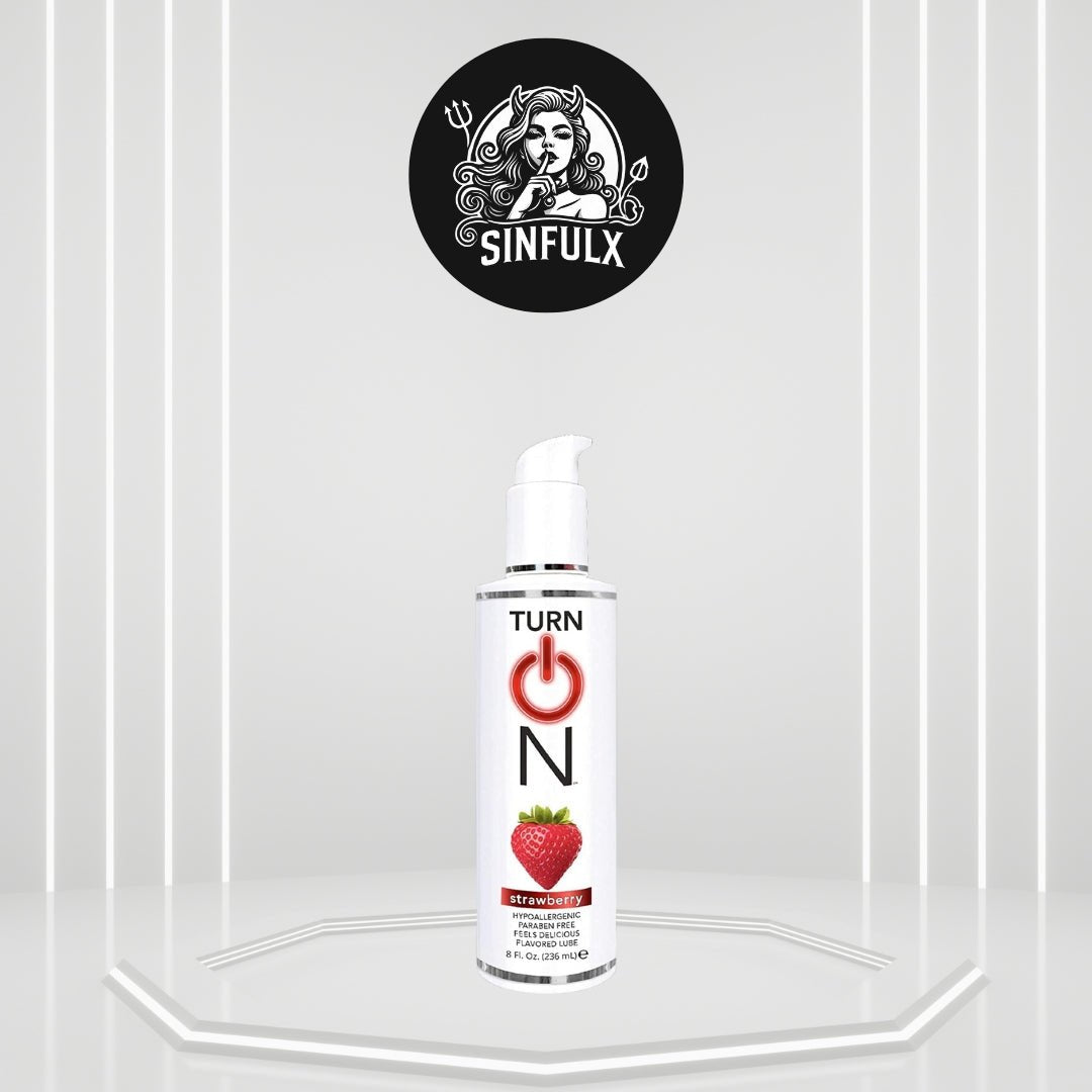 Lubricante sexual comestible de fresa