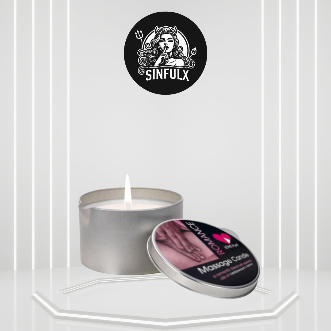 Huile de Massage Bougie Sensuelle pour Massage en Couple
