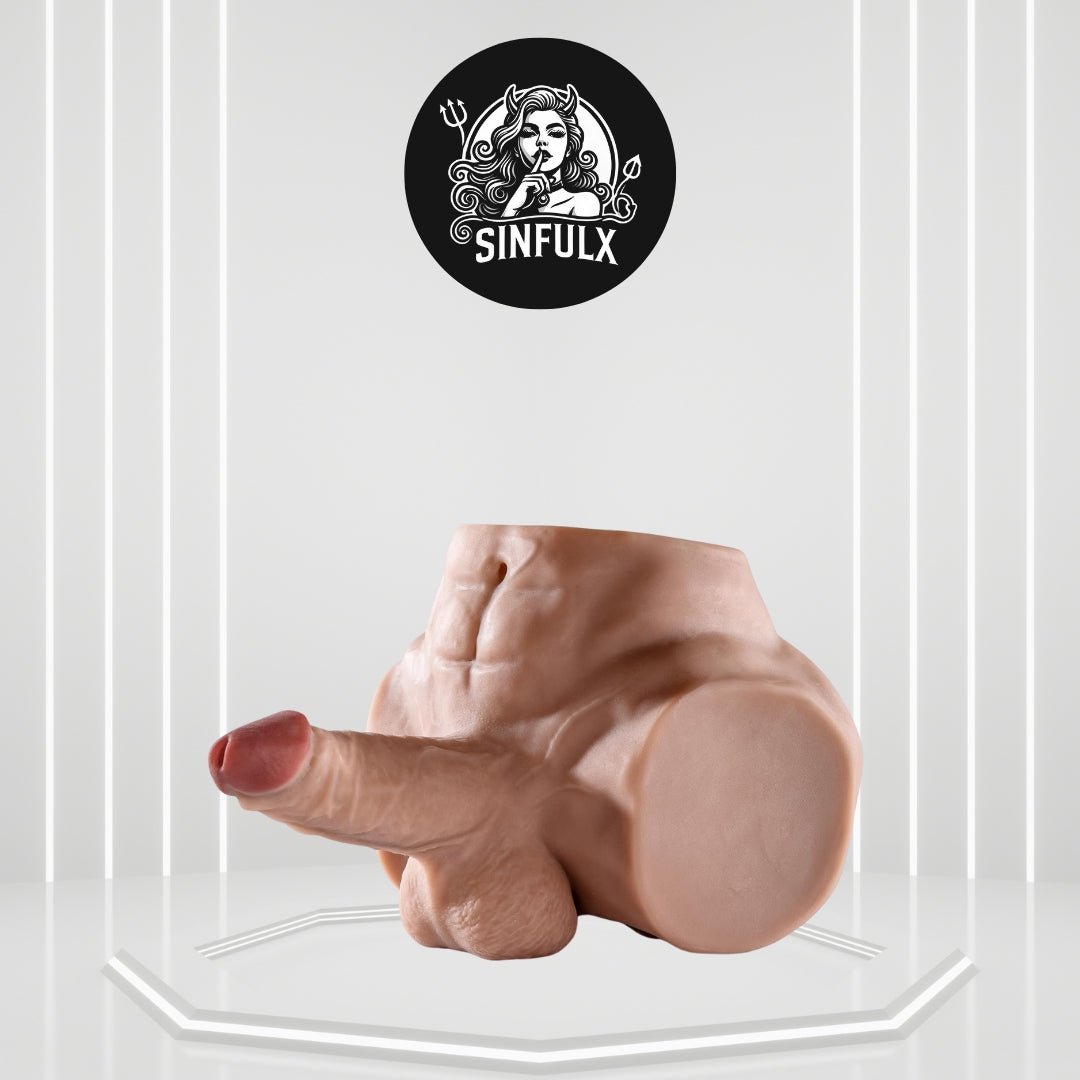 LustTitan Dildo Grueso Masculino Muñeca Sexual