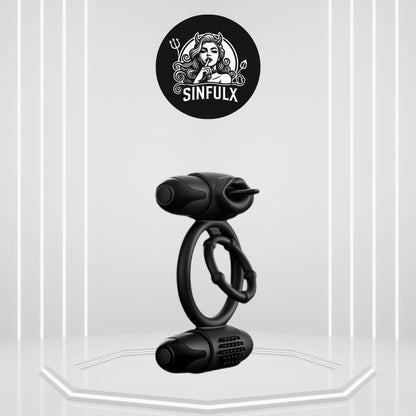 ApexBullet Dual Bullet Vibrator Penis Ring