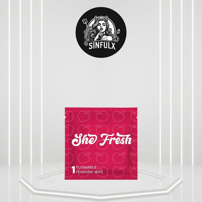 Morning After Flushable Feminine Wipes (50 Pcs)