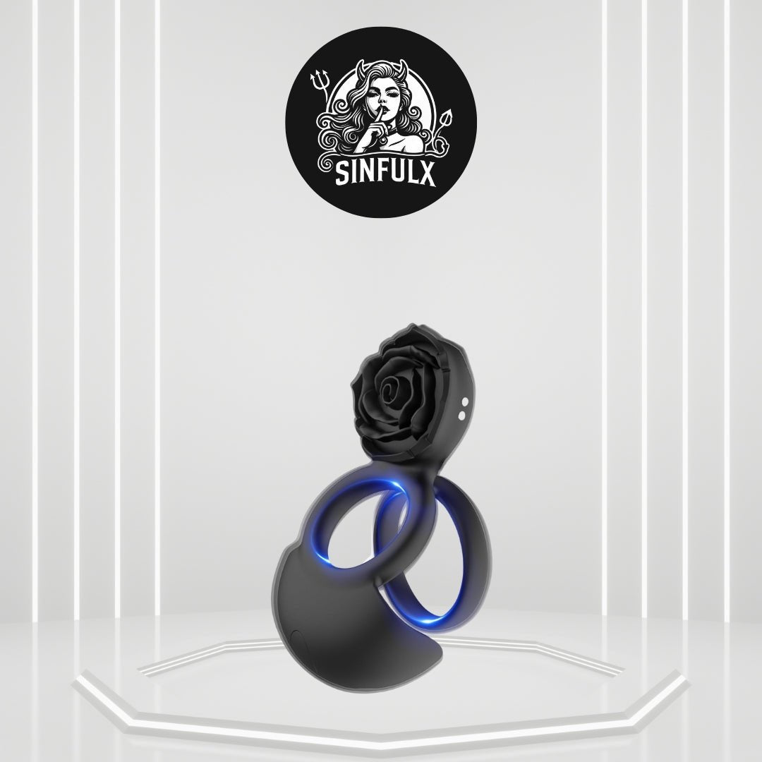 Anillo Estimulador Peneano Clitoriano PleasureNova Rose