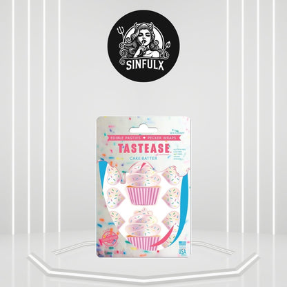 Cubrepezones Comestibles con Forma de Cupcake y Corazón