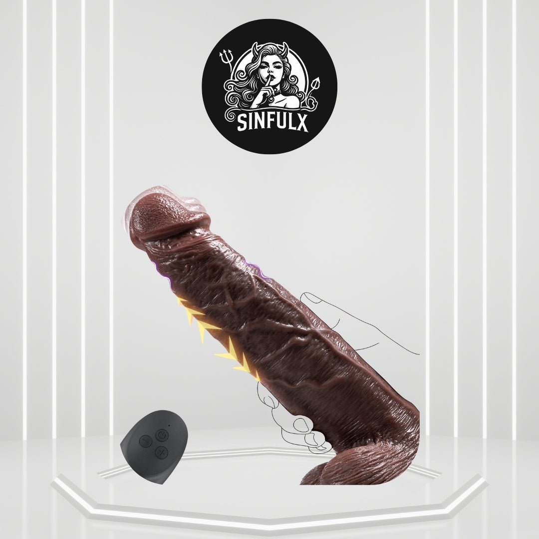 TitanCore 10.43" Thrusting Dildo Vibrator