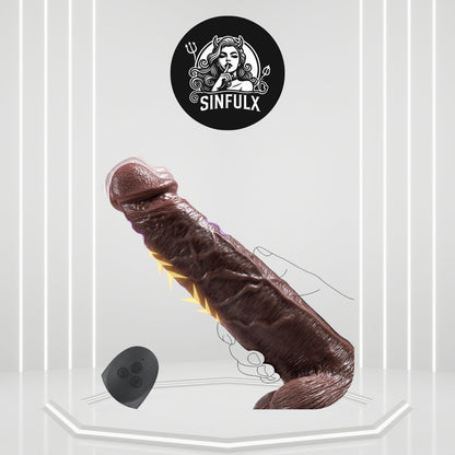 TitanCore 10.43" Thrusting Dildo Vibrator