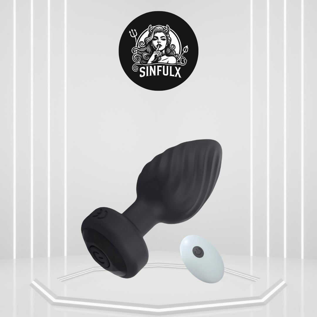 SirenSurge tapón anal vibratorio a control remoto