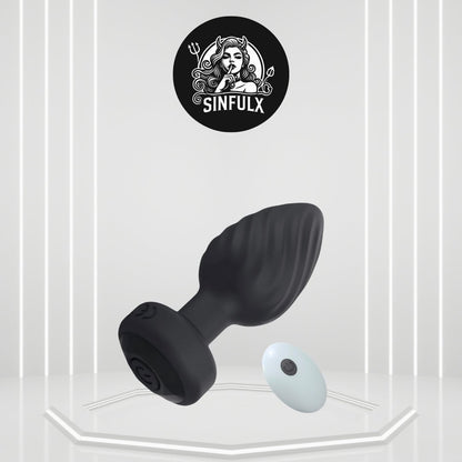 SirenSurge tapón anal vibratorio a control remoto