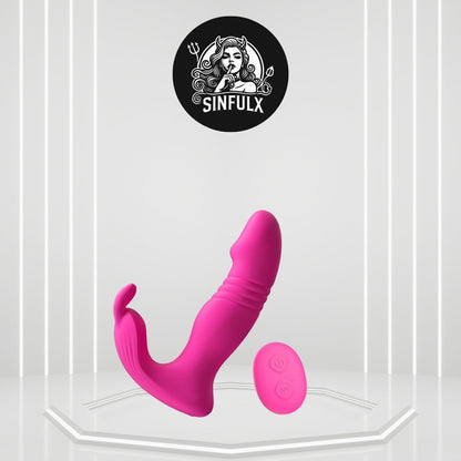 FawnThrust 3-in-1 Wearable Remote-Controlled Rabbit Vibrator