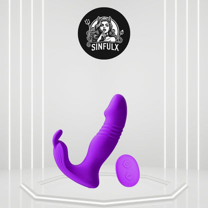 NymphMotion Vibrador Dildo con Control Remoto Ponible