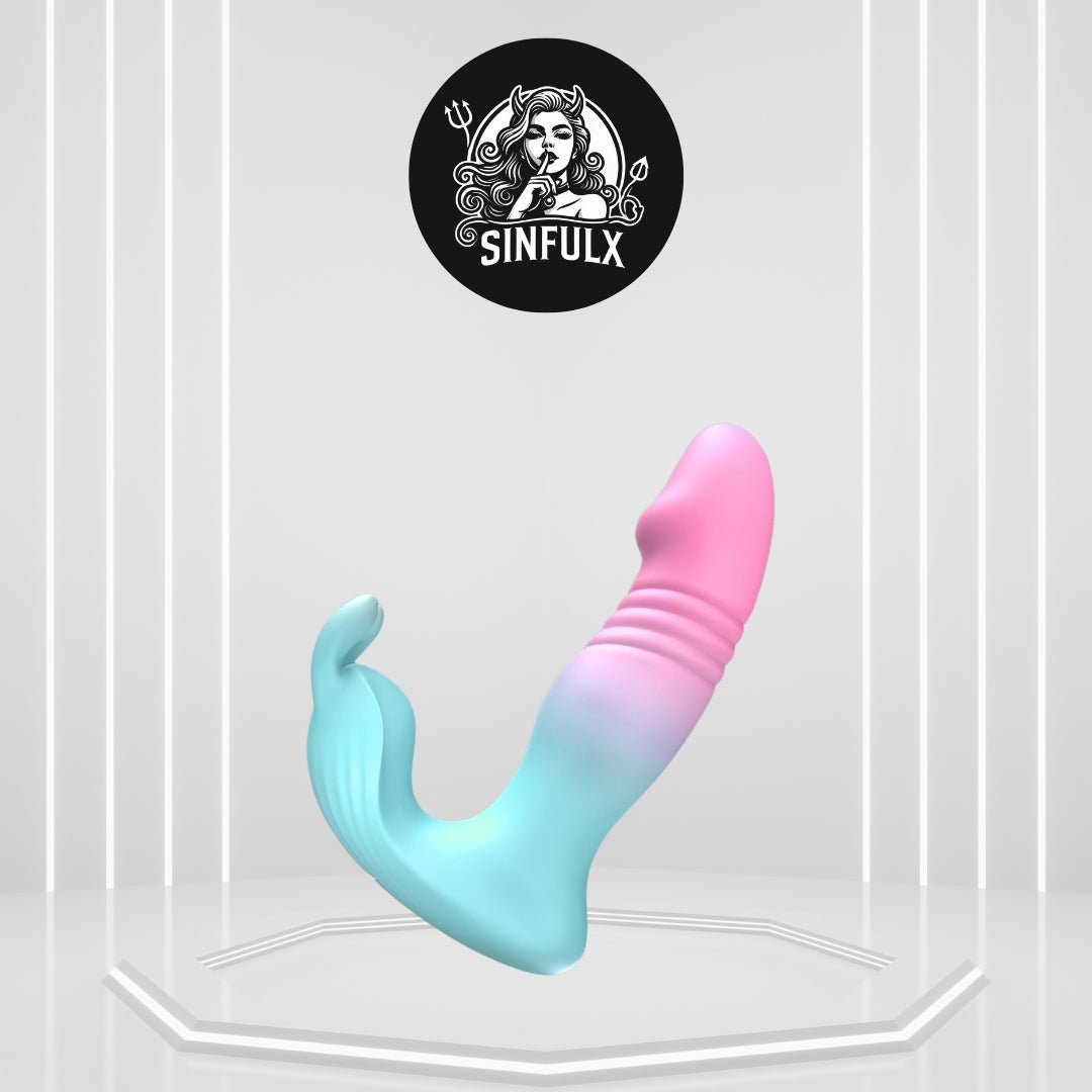 TemptThrust Vibrador Dildo Portátil