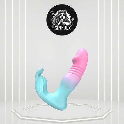 TemptThrust Vibrador Dildo Portátil