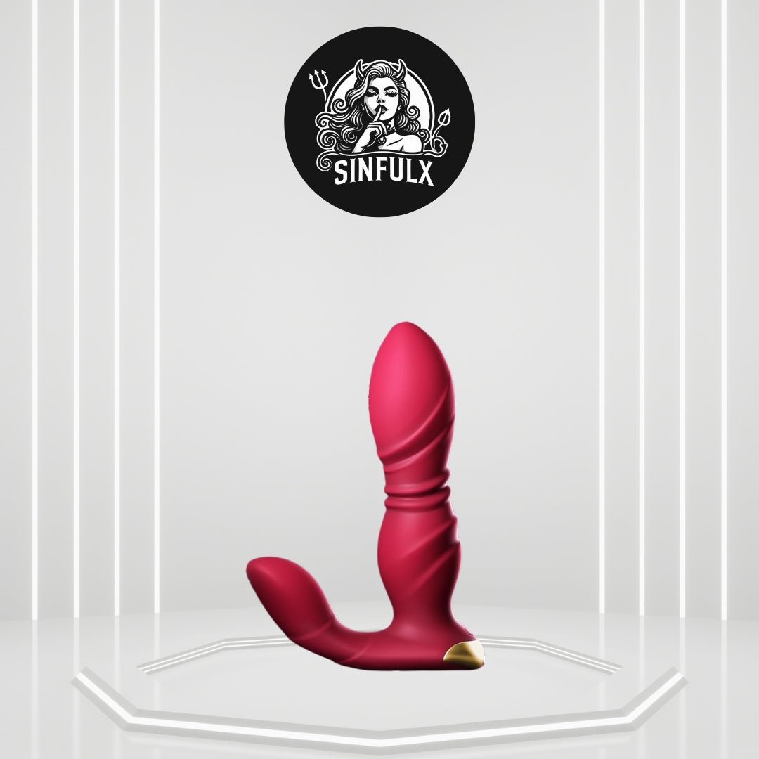 Vibrador con bragas CelestePulse con empuje portátil con control remoto y por aplicación