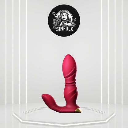 Vibrador con bragas CelestePulse con empuje portátil con control remoto y por aplicación
