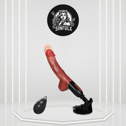 Máquina vibradora dildo de empuje EchoPress