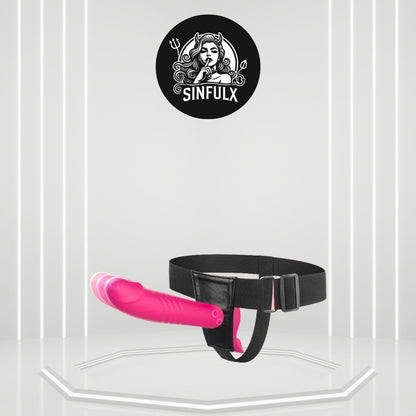 MysticRush Strap-On Thrusting & Vibrating Dildo