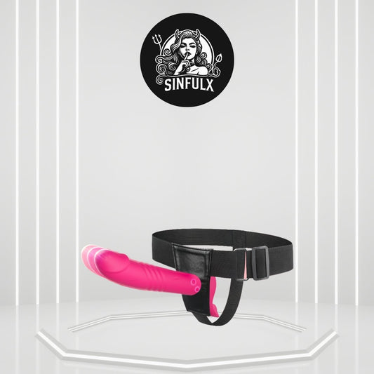 Gode ceinture vibrant et à poussée MysticRush