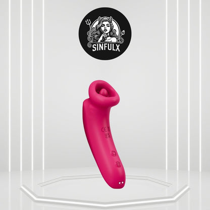 Estimulador vibrador y de lamidas para la lengua SilkPulse