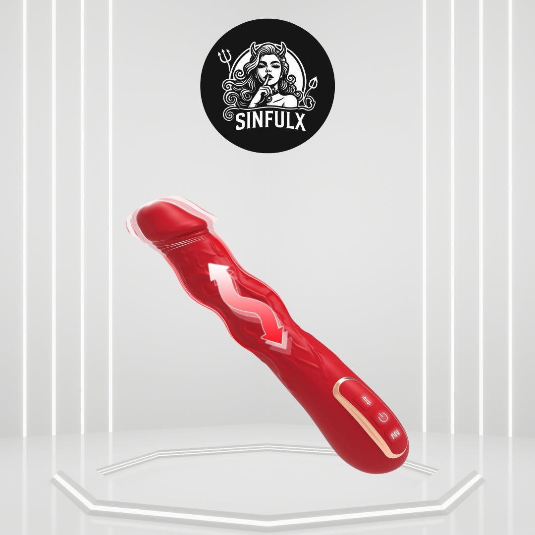 Vibrador de punto G SensualTide de 9.6"