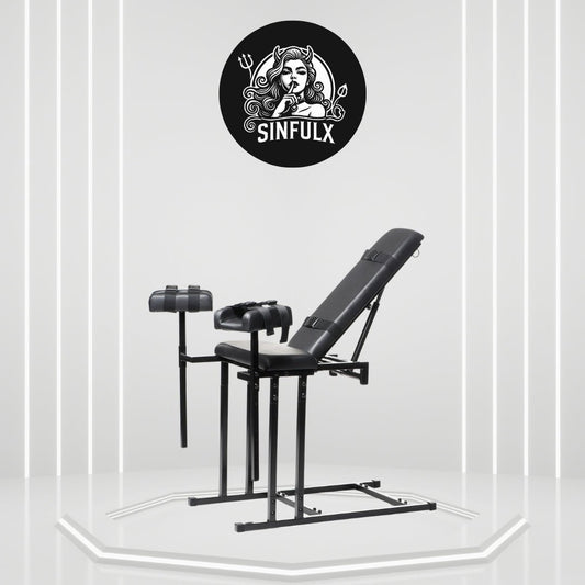 Chaise d'obéissance BDSM réglable ControlChair