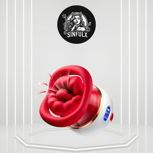 KissWhirl Mouth Sucking Tongue Vibrator