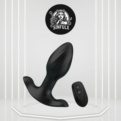 Rotatix Vibrador remoto de tapón anal