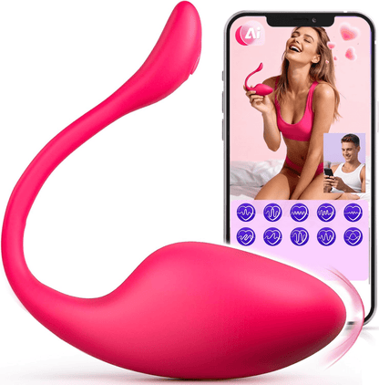 SwaniX AI Vibrador Corporal con 9 Modos y Control por Aplicación