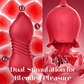 RoselleX AI Rose Vibrador de Impulso 9 Lamidas 9 Impulsos