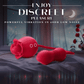 RoselleX AI Rose Vibrador de Impulso 9 Lamidas 9 Impulsos