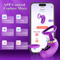Auraluxe AI Sync Wand Clitoral Sucker LCD App Waterproof