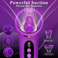 Auraluxe AI Sync Wand Clitoral Sucker LCD App Waterproof