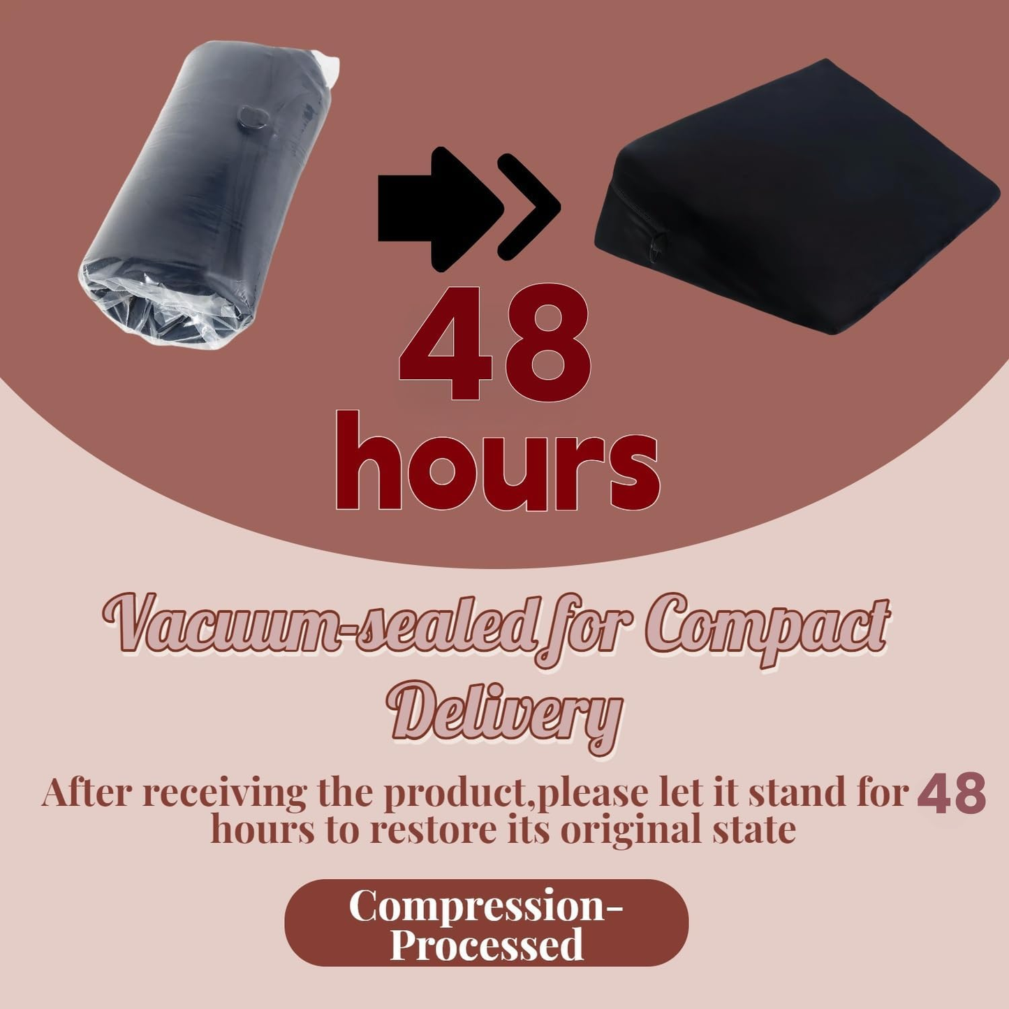 Almohada de espuma de posicionamiento VelvaBond con soporte para las manos