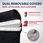 ElevateBond 30° Foam Positioning Sex Pillow with Handcuffs