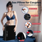 ElevateBond 30° Foam Positioning Sex Pillow with Handcuffs