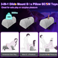 Almohada inflable BDSM DominaLift con soporte para dildo y esposas
