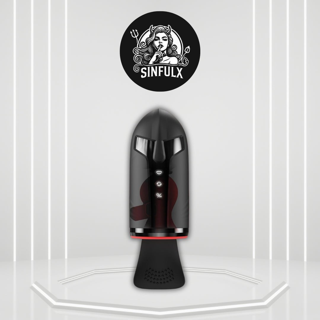 TitanFlow Stroker Masculino 4 en 1 con Bomba de Entrenamiento de 10 Modos