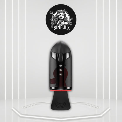 TitanFlow Stroker Masculino 4 en 1 con Bomba de Entrenamiento de 10 Modos