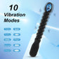Vibrador anal tipo varita de perlas anales vibratorias PulseGlow