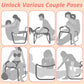 RhythmCore Adjustable Sex Chair with Handrail