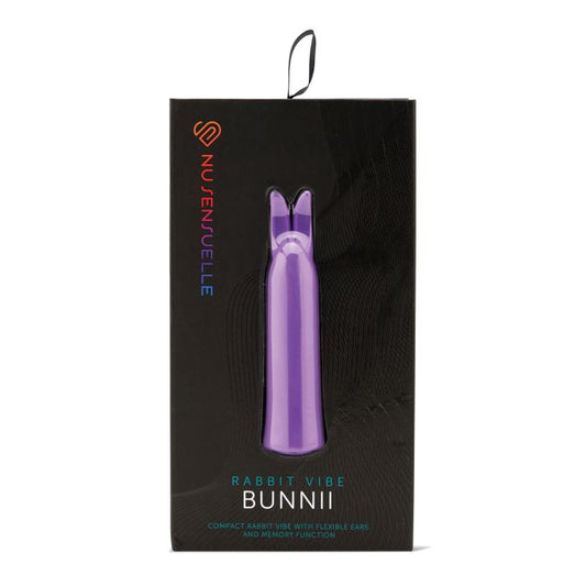 Vibromasseur Lapin Nu Sensuelle Bunnii Point - Violet