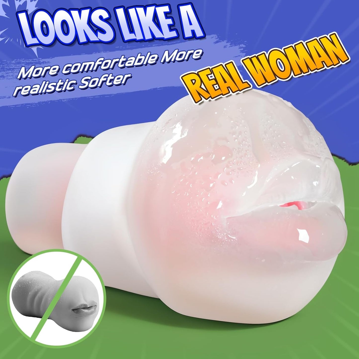 Funda de Pene Transparente ClearOral para Bomba de Pene