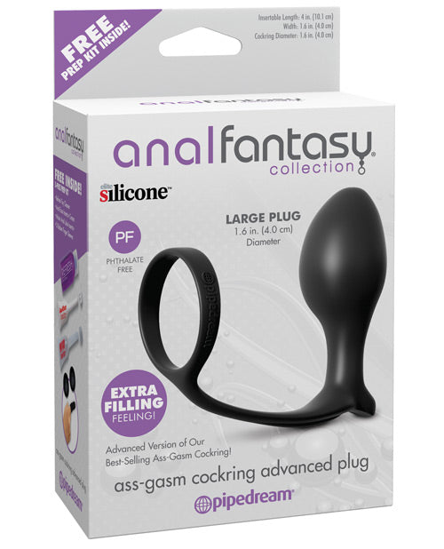 Anal Fantasy Ass Gasm Advanced Plug & Cockring