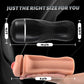 FlexCore Realistic 8" Pocket Pussy Male Masturbator Cup