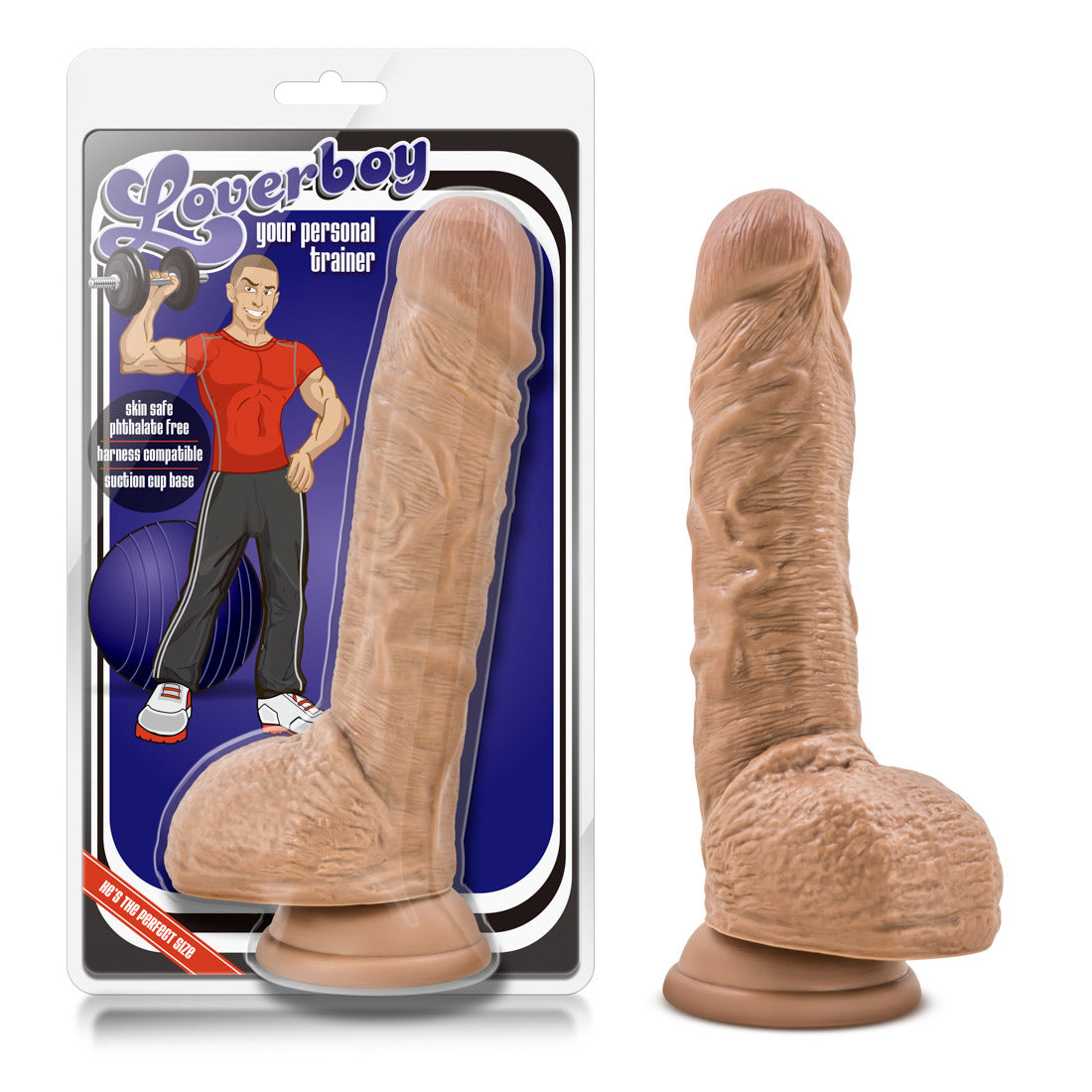 Coverboy Votre entraîneur personnel 23 cm gode - Latin