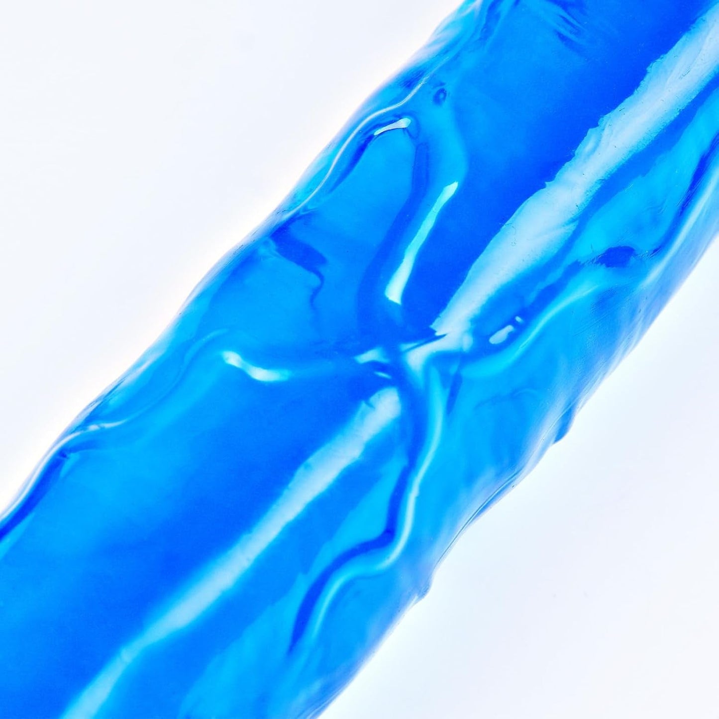 Juguete para principiantes BlueEase, dildo doble delgado de 11.8 pulgadas