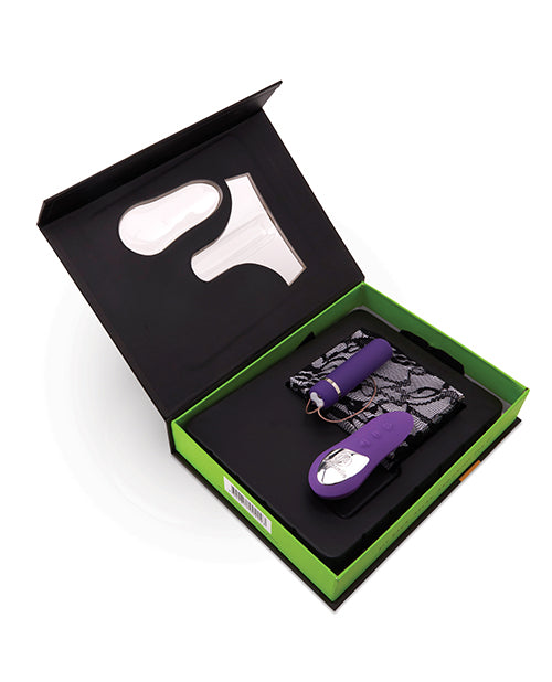 Nu Sensuelle Pleasure Panty - Púrpura