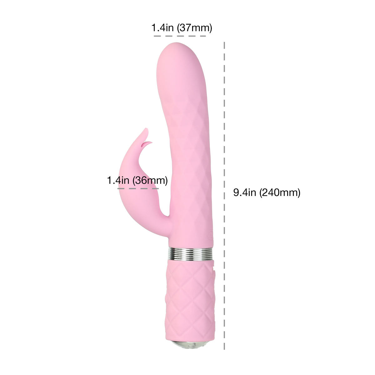 Vibromasseur Pillow Talk Lively Rabbit - Rose