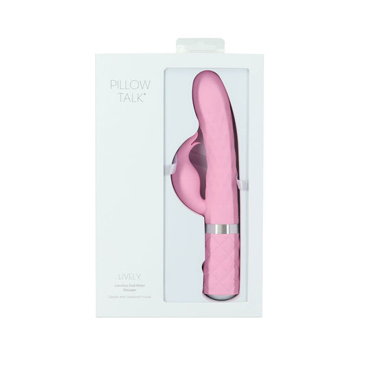 Vibromasseur Pillow Talk Lively Rabbit - Rose